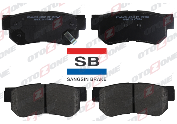 ARKA BALATA GETZ TB 1.1-1.4İ-1.5 CRDİ-1.6 09/2002 GDB3432