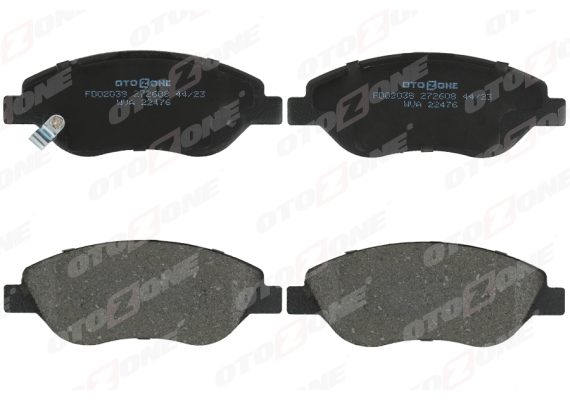 ON BALATA FIAT EGEA 15 1.4 1.5 T4 HIBRIT 1.6 D K:19 MM G:151.1 MM BÜYÜK TİP