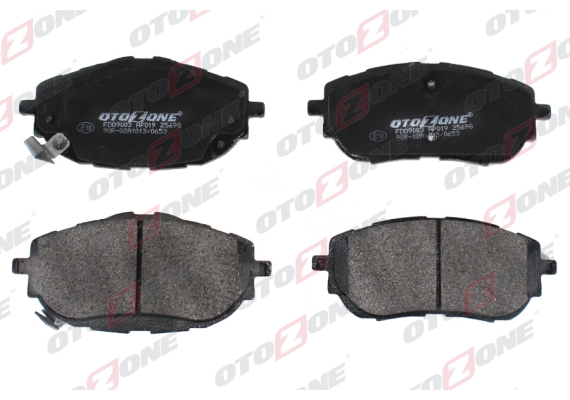 ÖN FREN BALATA TOYOTA AURIS COROLLA 1.33L 1.6L 1NR-FE 1ZR-FAE NRE180 ZRE181 ZRE185 12- / 1.4L 1ND-FTV NDE180 12