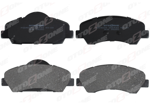 ÖN FREN BALATASI PEUGEOT P301 12 P308 13 CITROEN C-ELYSEE 12 C4 14 266mm