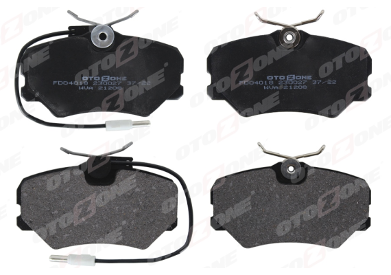 ÖN BALATA P306 2.0 S16 1993-97 -P405 1.6I 1.8I 2.0I 1.9 SRI-2.0 MI16 CITROEN ZX 2.0 FİŞLİ GDB793