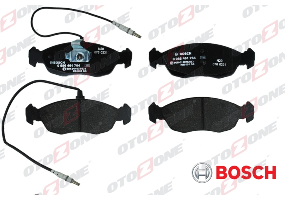 ÖN BALATA FİŞSİZ P306 93-01 XSARA 2.0 16V 97-05 P106-SAXO 1.4-1.6 GDB1322