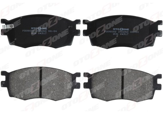 ÖN FREN BALATA HYUNDAI ACCENT ERA 1.4L 1.6L benzinli 06-10 1.5L CRDi dizel 06- / İ20 1.4L D4FC CRDi dizel 08- / KIA RIO 1.4L 1.6L benzinli 05- 1.5L CRDİ 06