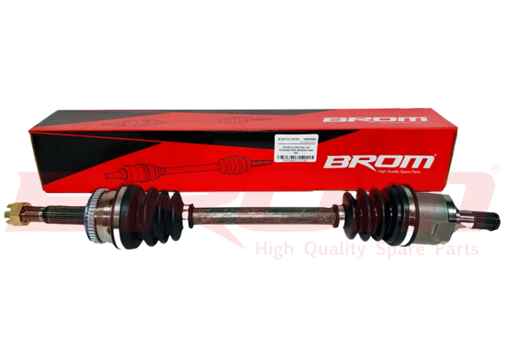 KOMPLE AKS SOL HYUNDAI ACCENT ERA 1.4L 1.6L G4EE G4ED benzinli 06-10 ABS li 25x25 - ABS 48 diş komple boy 640mm