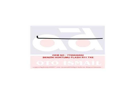 BENZİN HORTUMU FLASH R11 TXE 7705026552