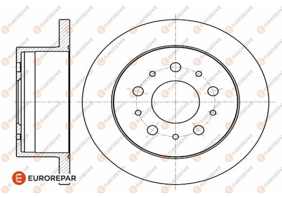 ARKA FREN DISKI BOXER III 06 DUCATO III 06 JUMPER III 06 280x16x5DL