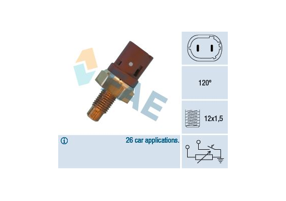 HARARET MÜŞÜRÜ LAGUNA 2.0 95-01 N7Q-VOLVO S40 90-03 2 FİŞLİ