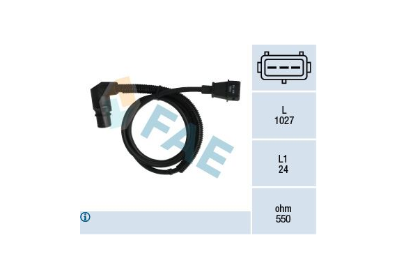 KRANK MİL SENSÖRÜ ASTRA F-KADETT-OMEGA A-VECTRA A-FRONTERA A 1.8-2.0-2.2 C18NZ-NV-20NE- C20XE-C20NE-X20SE-X22XE