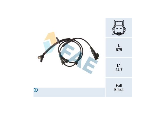 ABS SENSORU ON LAND ROVER FREELANDER 2 L359 06 14