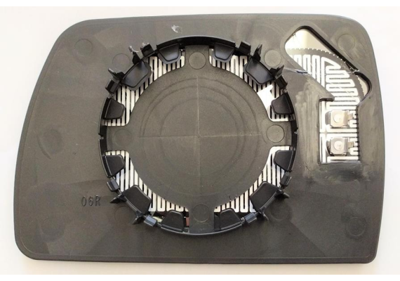 DIŞ DİKİZ AYNA CAMI ISITMALI ASFERİK MAVİ CAM SAĞ X3 E83 03-10