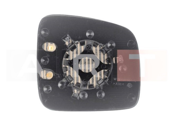 DIŞ DİKİZ AYNA CAMI ISITMALI ASFERİK SOL TRANSPORTER T5 CADDY 03-09
