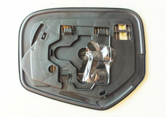 DIŞ DİKİZ AYNA CAMI ISITMALI SAĞ L200 PICK-UP 06-12