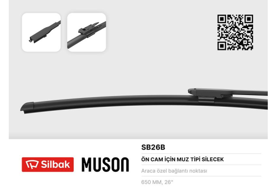 SİLECEK SÜPÜRGESİ 650MM MUZ TİPİ C1 04/14-P108 05/14
