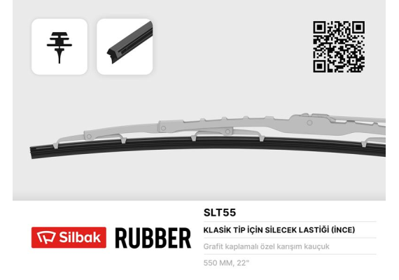SİLECEK LASTİĞİ 550MM TEL TAKILAN DUCATO ORJ.LASTİĞİ-MGN SÜRÜCÜ-BMW-AUDI-VW