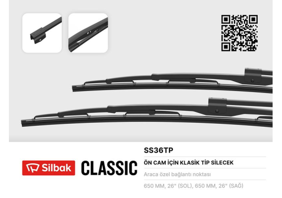 SİLECEK SÜPÜRGESİ BMC PROFESYONEL 650MM