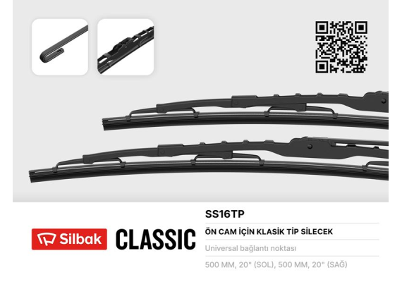 SİLECEK SÜPÜRGESİ 510MM R19 EUROPA -TRANSIT ALMAN KANCALI 2.5 DIA-KNG-ISUZU NPR Y.M