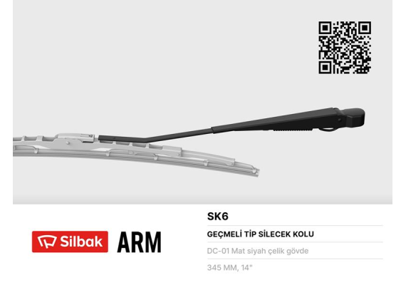 SİLECEK KOLU 385MM KARTAL ARKA YM 90