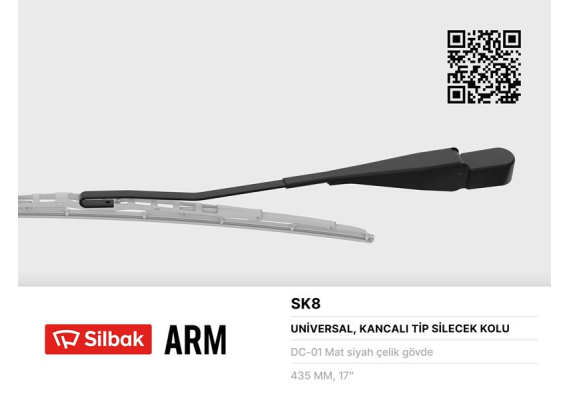 SİLECEK KOLU 385MM R12 TSW-TOROS ARKA EM
