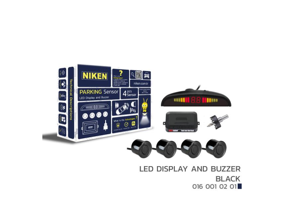 PARK SENSÖRÜ LED EKRAN SES İKAZLI SİYAH