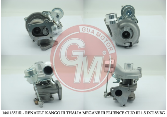 TURBO ŞARJ RENAULT KANGO MEGANE II 1.5 DCİ 65-85 BG