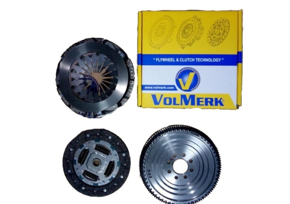 DEBRİYAJ SETİ VOLANLI KİT FOCUS III 11 14 1.6 TDCI VOLVO C30 1.6D 10 12 S40 II 1.6 D2 V40 D2 V501.6 D2 10 12 SABİT VOLANLI