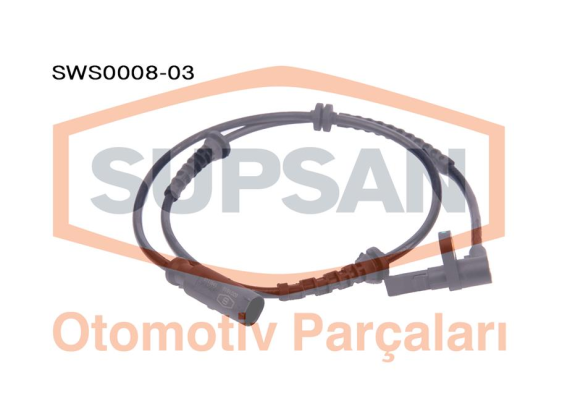 SENSÖR ABS FİAT PUNTO 1.3 D MULTİJET ENG. 199 A2.000-199 A3.000-199 A9.000-199 B4.000-233 A9.000 1.