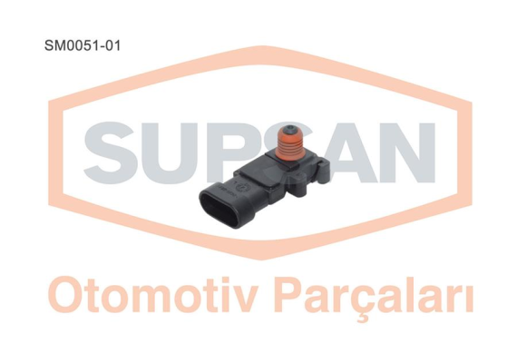 SENSÖR MAP OPEL ASTRA-G-H ZAFİRA-A Z16SE-Z16XEP-Z16XE1-Z16YNG - CORSA-C 1.6 16V Z14XE-Z16SE-Y16Y