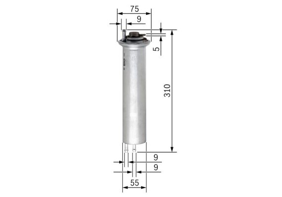 YAKIT FILTRESI BMW M54 M60 M62 E38 E39 E53