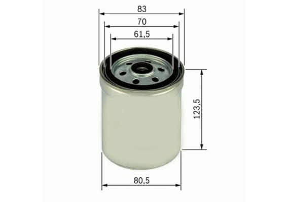 YAKIT FİLTRESİ MAN F2000. L2000. M2000 WDK 725-PP 837/1-0