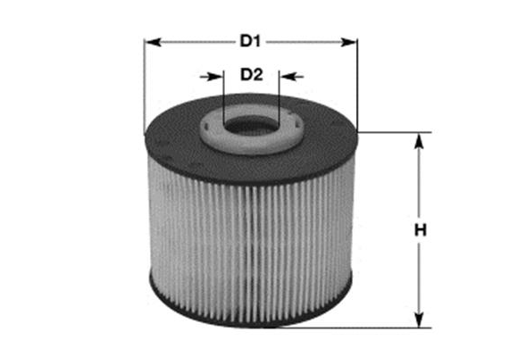 YAKIT FİLTRESİ SCUDO II-P308-P3008-P407-P5008-C4-C5 2.0 HDI-JTD SU AYIRAÇLI KAĞIT PU927x
