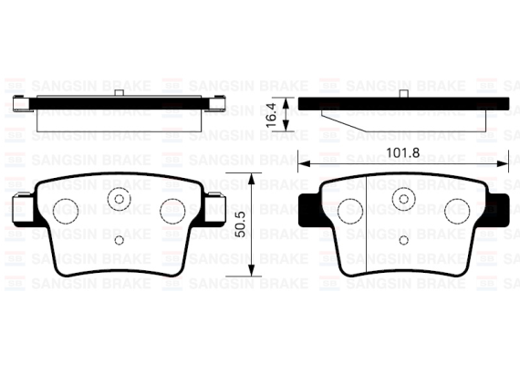 ARKA BALATA MONDEO III 1.8 16V-2.0 16V-2.0 TDCI-2.2 TDCI 00-07 JAGUAR XTYPE 01-09 GDB1665