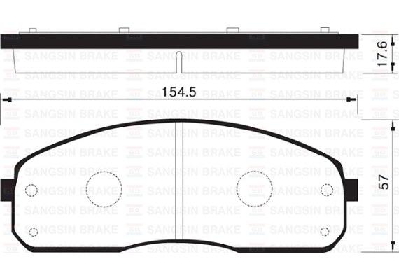 ÖN FREN BALATA KIA PREGIO 2.7L J2 99- / CARNIVAL 2.9L 00-05