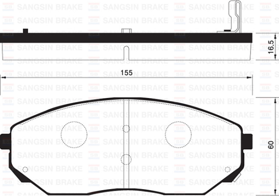 ÖN FREN BALATA KIA SORENTO 2.5L D4CB CRDi 02