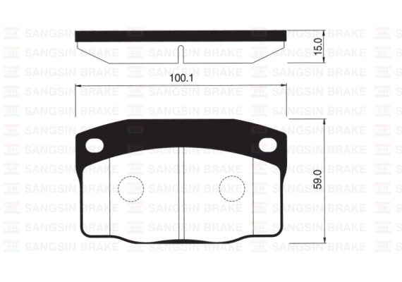 ÖN FREN BALATA OPEL ASCONA 76-88 / CORSA A 82-93 / KADETT 1.4L 88-95 / VECTRA A 88-95 / OMEGA - 94
