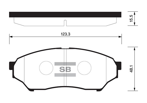 ÖN BALATA PAJERO PININ 1.8-2.0 99 GDB3270