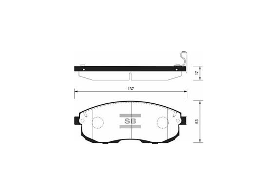ÖN FREN BALATA NISSAN JUKE 1.6L HR16DE DIG-T F15 10- 1.5L Dci F15 10- / MAXIMA 2.0L VQ20DE DOHC A32 A33 V6 95-03 / 3.0L VQ30DE DOHC A32 V6 95- / SUZUKI SX4 1.6L M16A VVT RW416 05