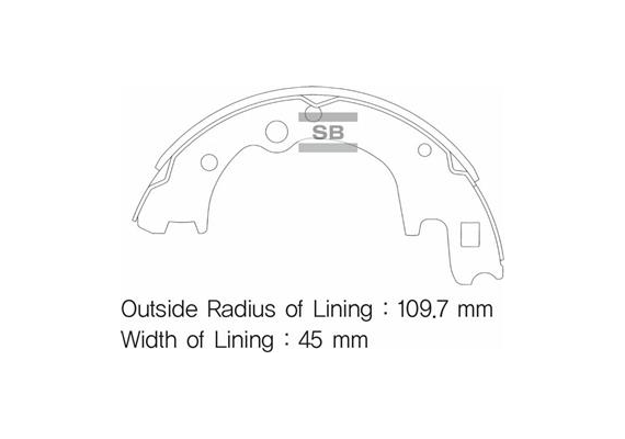 ARKA KAMPANA PABUÇ BALATA HYUNDAI H100 2.6L KAMYONET 94-03