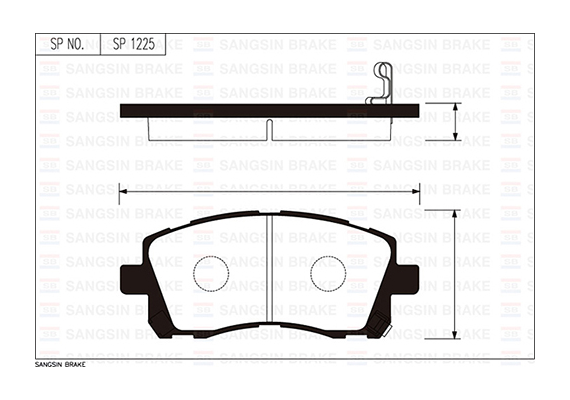 x ÖN BALATA SUBARU FORESTER 2.0-2.0T 97-02 -LEGACY II 2.5I 4WD 96-99 GDB3217