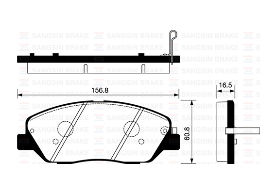 ÖN FREN BALATA HYUNDAI SANTAFE 2.0L 2.2L CRDi 06