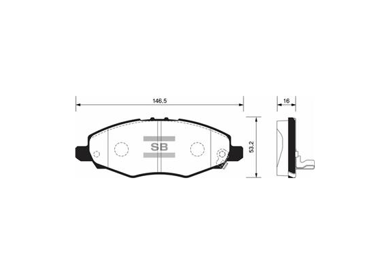 ÖN FREN BALATA TOYOTA HILUX VIGO 2.5L 2KDFTV KUN15 4x2 05-07