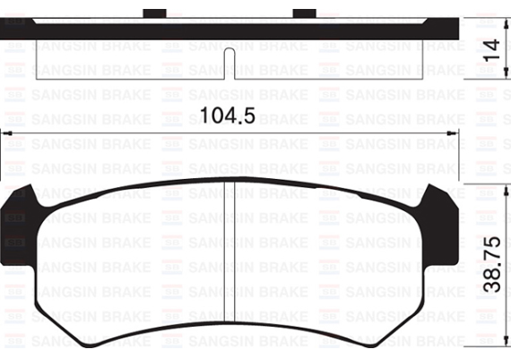 ARKA BALATA LACETTI 1.4-1.6-1.8 04 NUBIRA 1.4-1.6-1.8 2.0 04 GDB3348