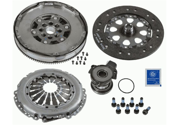 DEBRİYAJ PRO KİT VOLANT SET RULMAN OYNAR GÖBEK CORSA C-CORSA D-COMBO C 04 AGILA 03 MERIVA A 05-10 1.3CDTI Y13DT-Z13DT-A13DTC