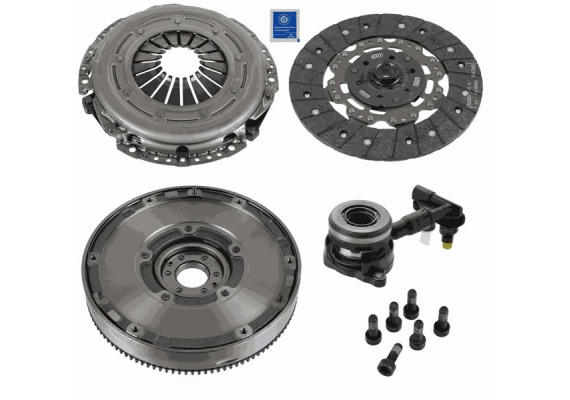 DEBRIYAJ SETI BASKI BALATA-VOLAN-BILYA 4 LU KIT REPSET DMF FOCUS III 11 14 1.6 TDCI VOLVO C30 1.6D 10 12 S40 II 1.6 D2 V40 D2 V501.6 D2 10 12 OYNAR GOBEK VOLANLI