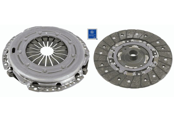 DEBRİYAJ SETİ GALAXY 06 MONDEO IV 07 SMAX 06 1.8 TDCİ 240mm 23diş