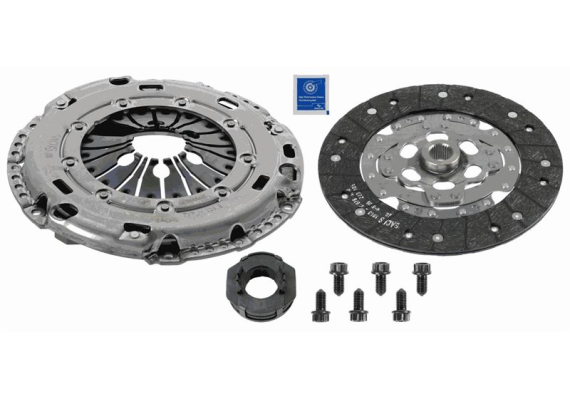 DEBRİYAJ SETİ TRANSPORTER T5 - CADDY 1.9TDI 03-09 AXB-BJB