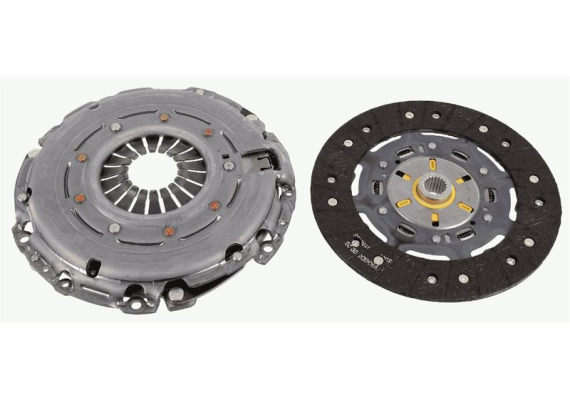 2 Lİ DEBRİYAJ TAKIMI BASKI DİSK FIAT EGEA 1.6D 120HP 15 240MM