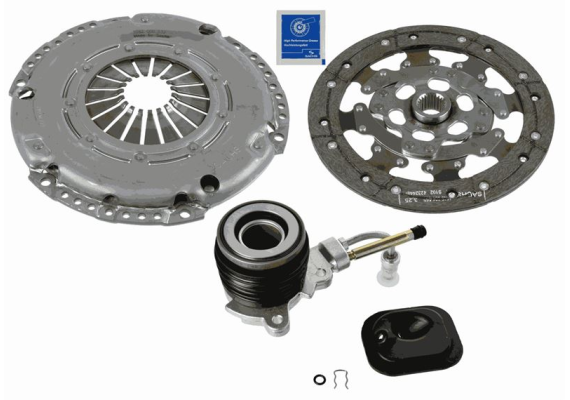 DEBRIYAJ SETI MONDEO III 1.8 16V 110PS 125PS 2.0 16V 146PS 00 07 C MAX 2.0 145PS 07 FOCUS II 1.8 16V 120PS 03 07 FOCUS II 2.0 16V 145PS 04 VOLVO C30 06 12 S40 V50 1.8 2.0 04 RULMANLI