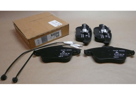 ÖN FREN BALATASI 407 2.0HDİ 2.2 2.2HDİ 04 C5 08 C6 2.2HDI 173FAP/2.7HDI 3.0 V6 09/05